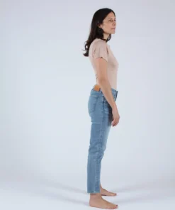 Moussy Light Blue Powder Skinny Jean Denim