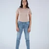 Moussy Light Blue Powder Skinny Jean Denim