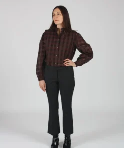 Town Clothes Pants Wallace Pant Charcoal Grey