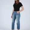 Moussy Denim MV Leola Cropped Straight Jean