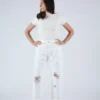 Moussy Denim MV Hialeah Wide Straight White