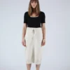 Wol Hide Pebble Skirt Natural 1 Wol Hide Pebble Skirt Natural