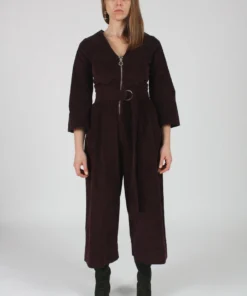 Wray William Jumpsuit Eggplant Jumpsuits