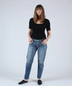 Moussy Denim MV Vienna Tapered Medium Blue