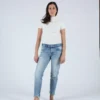 Moussy MV Kelley Tapered Light Blue Denim