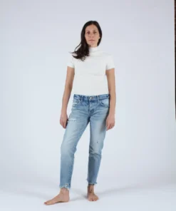 Moussy MV Kelley Tapered Light Blue Denim