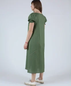 Sleeper Dresses Brigitte Maxi Dress Cypress Green