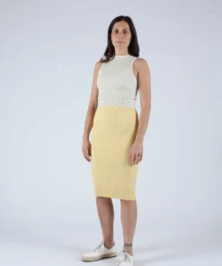 Giu Giu Skirts Nonna Tube Skirt Chamomile