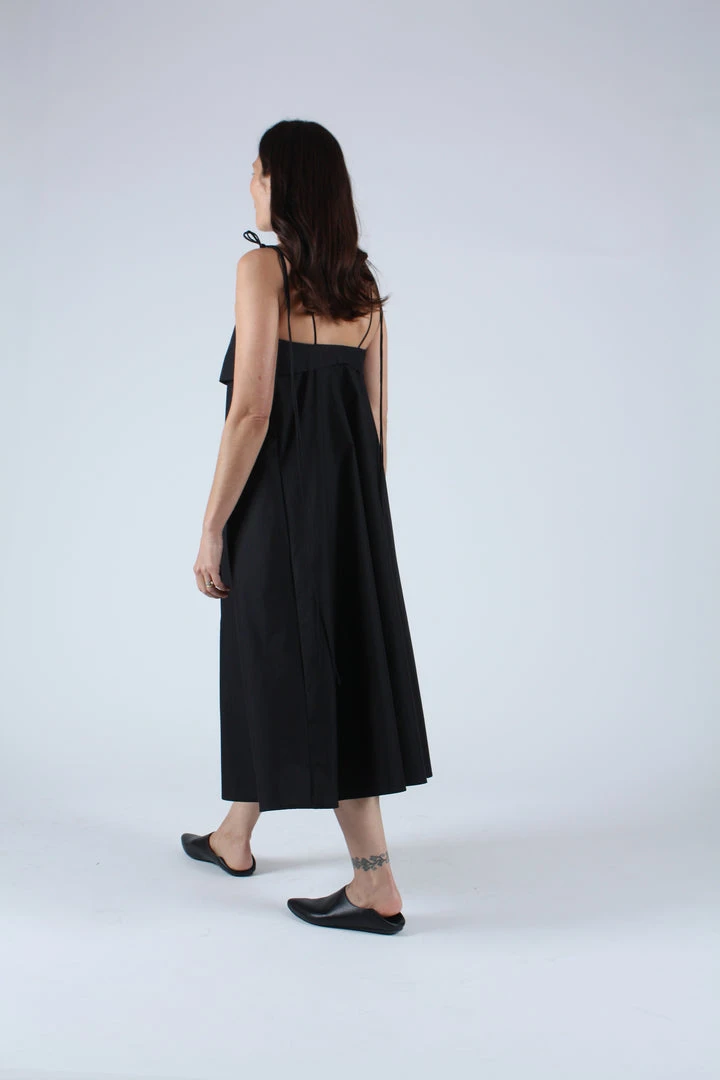Kamperett Anis Cotton Dress Black 8 Kamperett Anis Cotton Dress Black