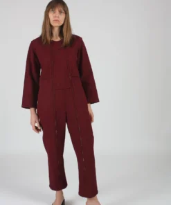 Caron Callahan Ace Jumpsuit Quilted Cotton Jumpsuits