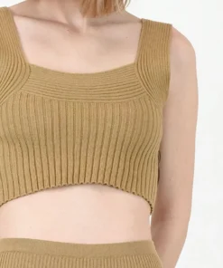 Micaela Greg Tees And Tanks Arc Tank Bronze