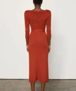 Mara Hoffman Azalea Skirt Rust