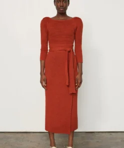 Mara Hoffman Azalea Skirt Rust