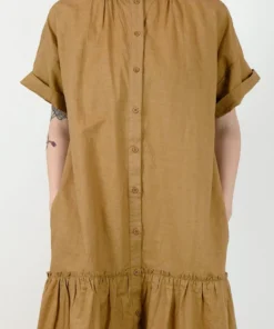 Micaela Greg Sale Cleo Dress Golden