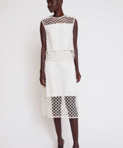 No.6 Beacon Macrame Top Natural Shirts And Blouses