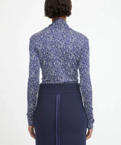 Rodebjer Marian Polo Picasso Blue Swirl