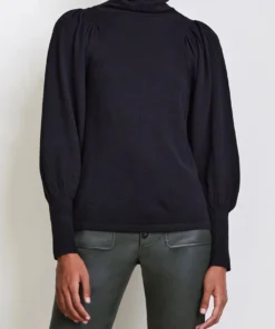 Apiece Apart Sweaters Dewi Turtleneck Black