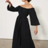 Mara Hoffman Malika Dress Black