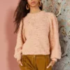 Ulla Johnson Isolde Pullover Rose Sweaters