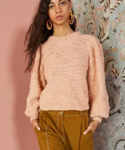 Ulla Johnson Isolde Pullover Rose Sweaters