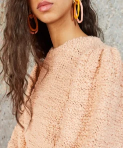 Ulla Johnson Isolde Pullover Rose Sweaters