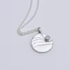 Leigh Miller Dawn Pendant Sterling Silver With Moonstone