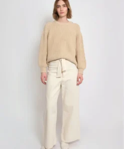 Micaela Greg Wren Sweater Cream